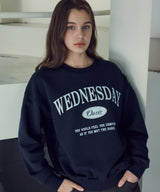 Signature Semi-Crop Sweatshirt_Navy