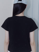 HIDDEN PRINT REGULAR T (BLACK)