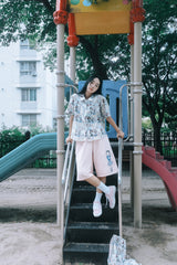 SHAKIRI X Namsuru 우리들 HALF SWEATPANTS 