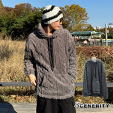 Moko Wool Hoodie (Gray)