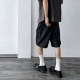 3D Seamed Wide Shorts