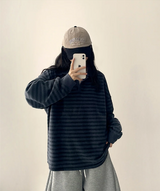 Momo Dangala Loose Fit Collar Sweatshirt