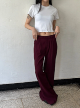 [BASIC ITEM] ベーシックセミクロップTシャツ(4color)