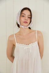 LOVELY PIN-TUCK LACE DRESS