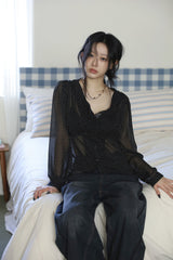 Ley line wide denim