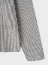 Waffle henry neck loose long sleeves(4color)