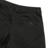25SS ワイドチノショートパンツ ブラック
