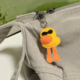 [MADE] Yellow Sunglasses Duck Key ring