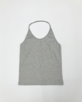 トライアングルホルターネックスリーブレストップ (5color)