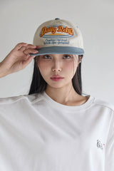 Toning Color Patch Retro Ball Cap