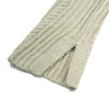 RIBBED OFF-SHOULDER KNIT(ASH IVORY)
