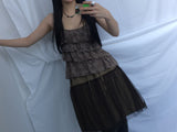 Texture Shirring Jumper
