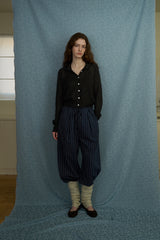 Spring soft cardigan set_black