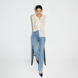 Middle Blue Straight Fit Denim - YWD1DNST001