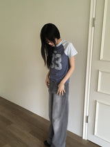 Sec 33 プリンティドセミクロップ半袖Tシャツ
