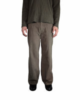 アンバランス フォールディング パンツ KHAKI BROWN