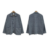 Plaid shirt jacket