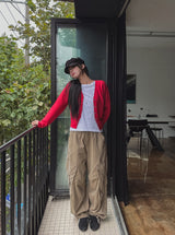 [U-BASIC] Ale Corsel V-neck Cardigan