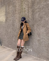 【MADE】Middle suede jacket