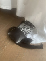 ユユニレースガーターストッキング (black)