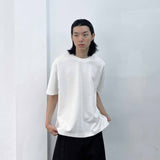 テクスチャードバギードロッぺードTシャツ