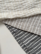 Rose String Stripe Wide Pants