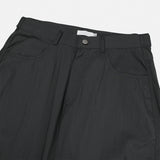 Brit light curved wide pants