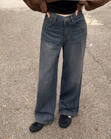 Haro wide denim pants