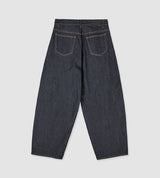 No.1537 V wide non-fade denim PT