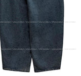 Deez Back Pocket Washed Denim Balloon Pants