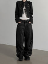 Keele Crop Napoleon Jacket