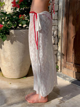 LACE RIBBON SKIRT