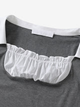 Claire top (Charcoal)