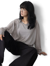 Rian V-Neck Basic Knit