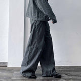 Retro-Tone Cropped Jacket & Wide-Legs