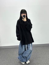 ストレッチボートネックニットロングスリーブ