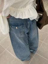 Anji Cotton Wide Pants