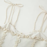 Yune Frill Corset Top