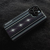 D.O.S Stripe Phone Case (Obsidian Gray Purple)
