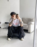 No.0803 monster over half T (3color)