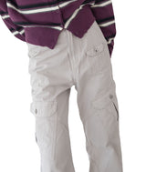 Marble Flare Work Pants