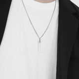a men's chain necklace_CLEF B-CLIP STICK NEC