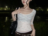 Vintage Rosy Lace T