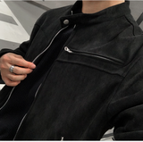  Jayron Biker China Suede Jacket