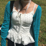 [MADE] Netty V-Neck Slim Fit Punching Summer Knit Cardigan (2 Colors)