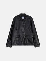 Web Leather Jacket
