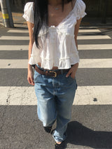 Frill Lace Blouse