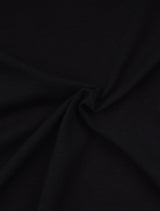Women's フルーツスパンデックスシングルジャージ半袖Tシャツ BlackWhite (FCD2TS512W)