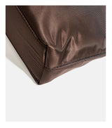 Water-Resistant Lightweight Nylon Baguette Tote Bag