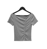 Prie Unbalance Snap Cardigan